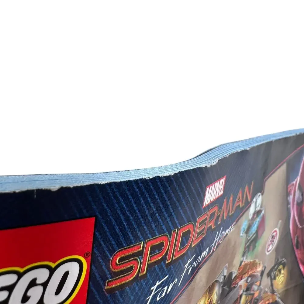 Lego Marvel Spider Man Molten Man Battle #76128 Building Instruction Manual Only